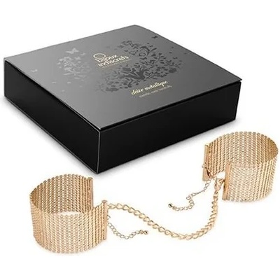 Стилни метални белезници в златен цвят - Desir Metallique (BIJOUX0024)