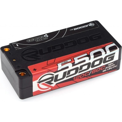 RUDDOG Racing Hi-Volt 5500mAh 120C/60C 7,6V Short Stick Pack