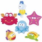 Goki Rubber bath toys, monster pets, Goki-13206