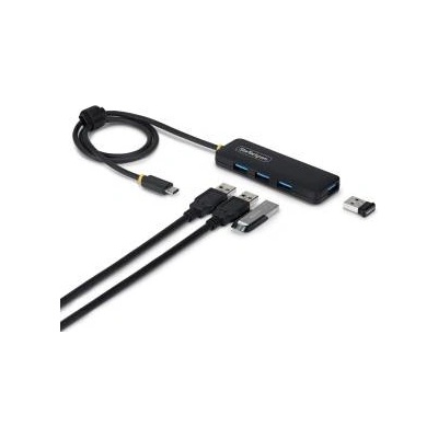 StarTech USB извод Startech H5C4A-USB-HUB-2 Черен