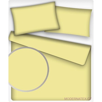 Jednofarebná bavlnená látka, farba svetlo žltá 35, metráž 160 cm