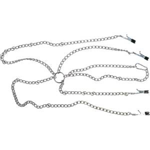 fetish Collection Harness with Clamps