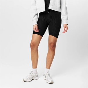 Miso Къси панталони Miso Women's Honeycomb Cycling Shorts - Black
