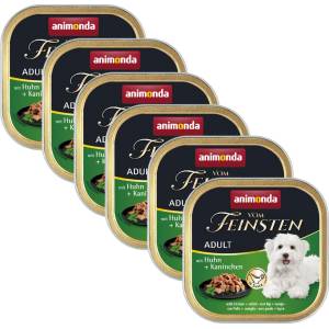 Animonda Vom Feinsten Adult - пиле и заек 6 x 150 г