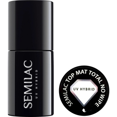 SEMILAC TOP MAT TOTAL NO WIPE MATNÝ TOP PRO HYBRIDNÍ LAKY 7ML