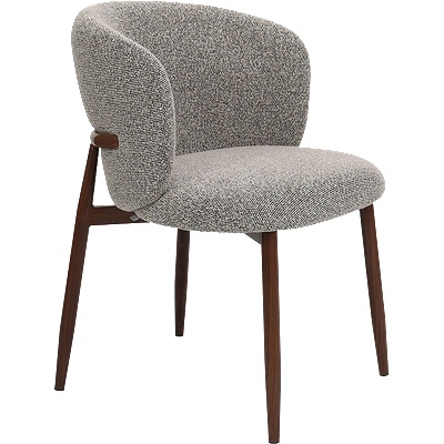 Carmen Трапезен стол leten - черен-кафяв 170 wal (3532183)