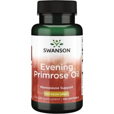 Swanson Evening Primrose Oil 500 mg [100 Гел капсули]