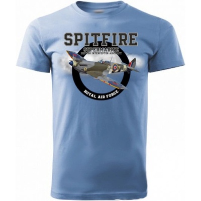 Tričko Striker Supermarine Spitfire modré