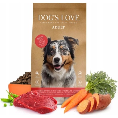 Dog's Love Adult hovězí 12 kg