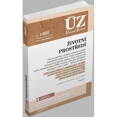 ÚZ 1503 Životní prostředí - neuveden