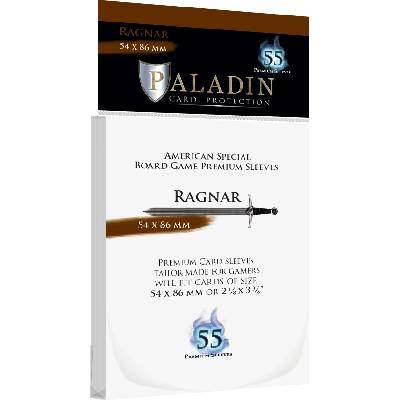 Протектори за карти Paladin Card Protection - Ragnar, American Special, 54 x 86 mm (55 бр. ) (PALRAGCLR1)