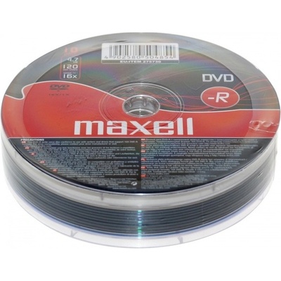 Maxell DVD-R 4,7GB 16x, 10ks (275730) – Zboží Živě Maxell DVD-R 4,7GB 16x, 10ks (275730) – Zboží Živě