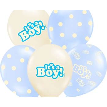 Image 1 of PartyDeco Балон пастелен It´s a Boy