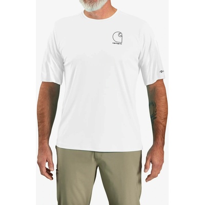 Force Carhartt Sun Defender Relaxed Logo T-Shirt white
