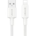 USAMS IPAD / IPAD 2 / IPAD 3rd Gen USAMS U90 кабел за данни USB - Lightning, 100cm, FEHÉR SJ762USB01 (SJ762USB01)
