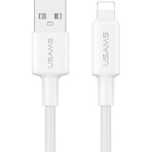 USAMS IPAD / IPAD 2 / IPAD 3rd Gen USAMS U90 кабел за данни USB - Lightning, 100cm, FEHÉR SJ762USB01 (SJ762USB01)