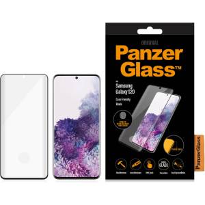 Panzer Стъклен протектор PanzerGlass за Samsung Galaxy S20 Fingerprint CaseFriendly - Черен