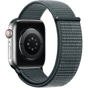 Eternico Airy na Apple Watch 38 mm/40 mm/41 mm Aquamarine Blue and Gray edge AET-AWAY-AqBlG-38