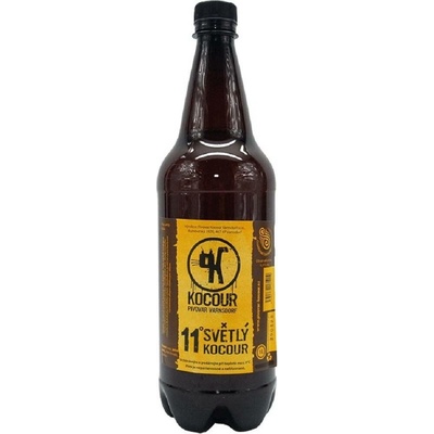 Kocour JEDENÁCTKA 11° 4,4% 1 l (pet)