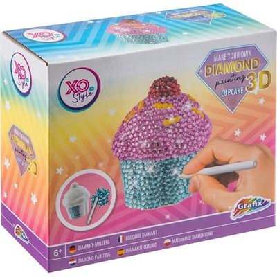 GRAFIX Diamantové malování 3D Cupcake