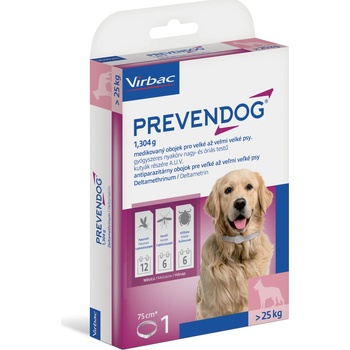 Prevendog obojok pre veľké a veľmi veľké psy 75 cm