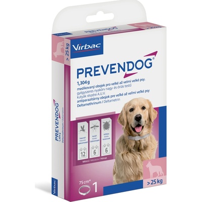Prevendog obojok pre veľké a veľmi veľké psy 75 cm