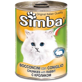 Monge - консерва с Заешко месо, Пълноценна храна за израснали котки от всички породи, Италия - 415 гр