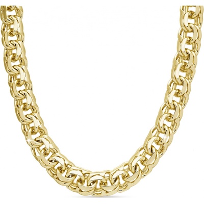 Biju Masivní pozlacený řetízek 3002474