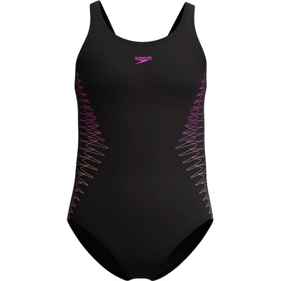 Speedo Boom Logo Thinstrap Muscleback čierna mix