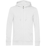 B&C Collection B&c inspire zipped hood / Мъжки суичър с качулка - бял s (01u35b00101)