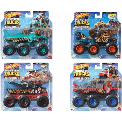 Mattel Hot Wheels MONSTER TRUCKS NÁKLAĎÁČKY ASST 1:64