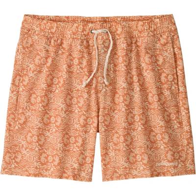 Patagonia Мъжки бордшорт Patagonia Hydropeak Volley Shorts Boardshorts - Mountain Breeze: Sunset Orange (050-1094-1912)