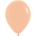 Balón solid 25 cm marhuľový