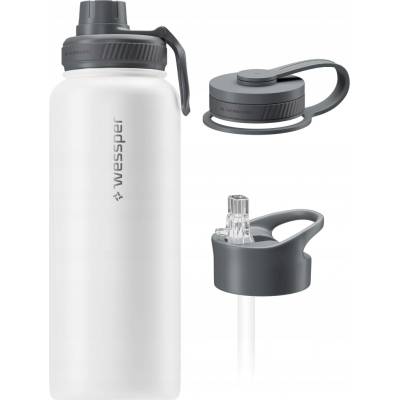 Wessper termoska B3 THERMOSTEEL 1000 ml polar white