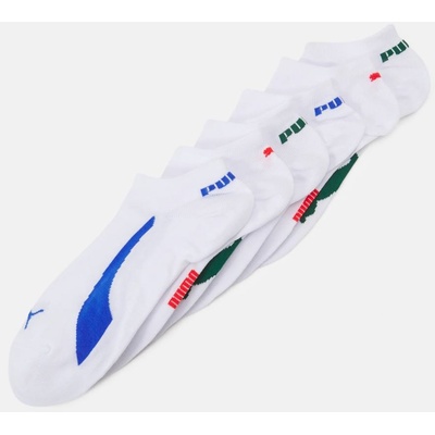Puma ponožky Lifestyle Sneaker 6-Pack Ecom White Combo