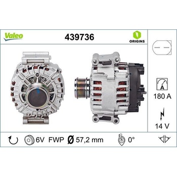 Generátor VALEO 439736