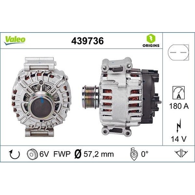 Generátor VALEO 439736
