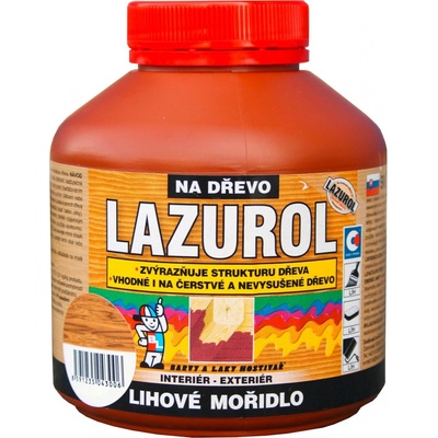 Lazurol mořidlo 0,5 l ořech světlý