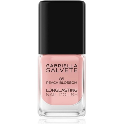 Gabriella Salvete Longlasting Enamel dlhotrvajúci lak na nechty s vysokým leskom odtieň 85 Peach Blossom 11 ml