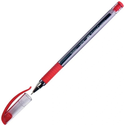 Faber-Castell Химикалка 1425 Fine, червена, 10 броя (1005100264)