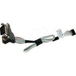 Shuttle Сериен пинхедър 2 мм - Сериен rs-232 db9 f/m изход за задната платка 0, 21 м pcp11 (pcp11)