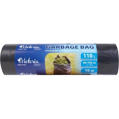 Victoria MDPE 110 l 15 μm 10 ks čierne