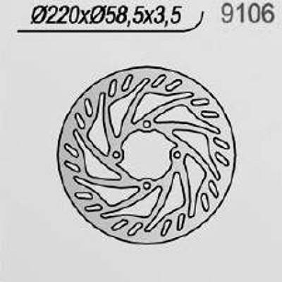 NG Brzdový kotúč NG 9106