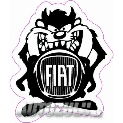 Samolepka Taz Fiat AutoZulu