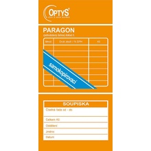 Optys 1089 Obchodní paragon 2x 50listů propisující