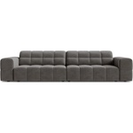 Cosmopolitan Design Сив кадифен диван 252 cm Chicago - Cosmopolitan Design (COS_4S_51_F1_CHICAGO5)