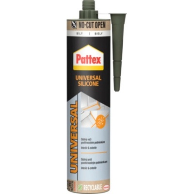 PATTEX Univerzálny silikón, biely, 280 ml