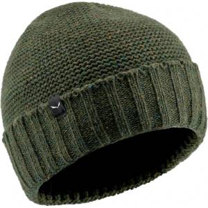 Salewa Зимна шапка (beanie) Salewa Sarner 3 WO Beanie - Dark Olive - размер One Size (904-6846-0211)