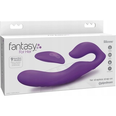 FANTASY FOR HER bodu G fialový 22,2 cm silikón