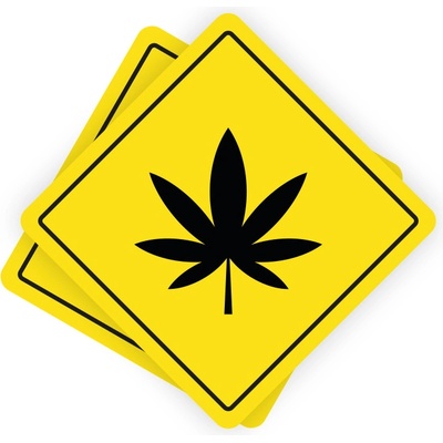 Weedshop Samolepka list